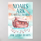 L'Arche de Noé Crèche chrétienne décoration murale (Devant)