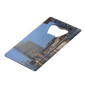 L'architecture de Dubaï la nuit (Devant Angle)