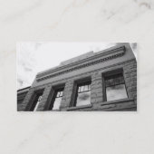L'architecture détaille le carte de visite (Dos)