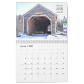 L'architecture du calendrier du mur du pont (Jan 2027)