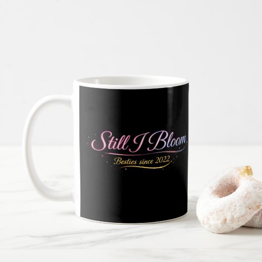 L'Archive : Mug Noir Neon Cherry Luxe - Holley7 (Avec donut)