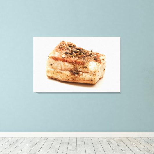 Lardo di Colonnata Canvas Afdruk (Insitu (Houten vloer))