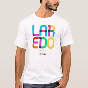 Laredo Texas Mid Century, Pop Art, T-shirt