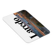 Laredo, TX Skyline avec Laredo dans le Sky Magnet (Côté Droit)