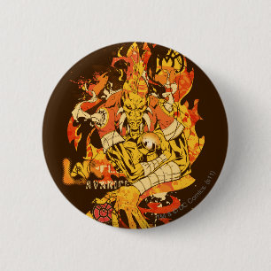 Larfleeze - Agent Sinaasappel 10 Ronde Button 5,7 Cm