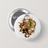 Larfleeze - Agent Sinaasappel 11 Ronde Button 5,7 Cm (Voorkant /achterkant)