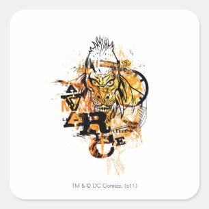 Larfleeze - Agent Sinaasappel 11 Vierkante Sticker
