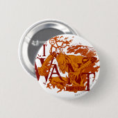 Larfleeze - Agent Sinaasappel 12 Ronde Button 5,7 Cm (Voorkant /achterkant)