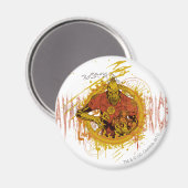 Larfleeze - Agent Sinaasappel 14 Magneet (Voorkant / Achterkant)