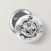 Larfleeze - Agent Sinaasappel 15 Ronde Button 5,7 Cm (Voorkant /achterkant)