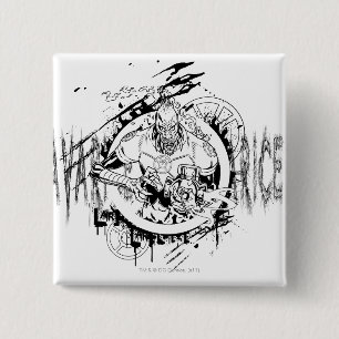 Larfleeze - Agent Sinaasappel 15 Vierkante Button 5,1 Cm