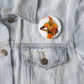 Larfleeze - Agent Sinaasappel 4 Ronde Button 5,7 Cm (In situ)