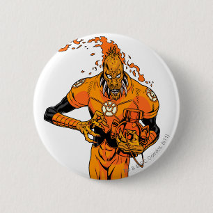 Larfleeze - Agent Sinaasappel 4 Ronde Button 5,7 Cm