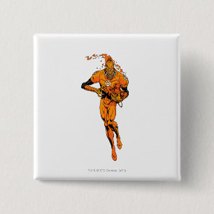 Larfleeze - Agent Sinaasappel 4 Vierkante Button 5,1 Cm