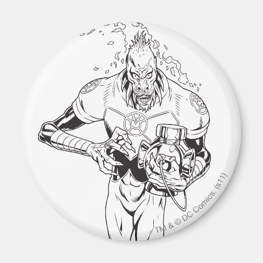Larfleeze - Agent Sinaasappel 6 Magneet (Voorkant)