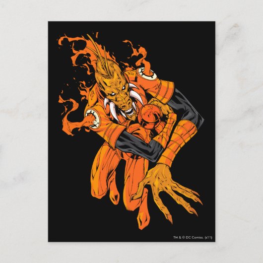 Larfleeze - Agent Sinaasappel 7 Briefkaart (Voorkant)