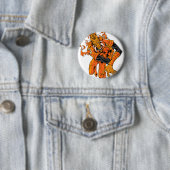 Larfleeze - Agent Sinaasappel 7 Ronde Button 5,7 Cm (In situ)