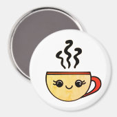 Large, 3 Inch Circle Magnet Magneet (Voorkant / Achterkant)