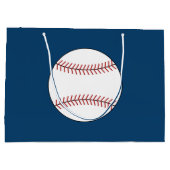 Large Baseball Gift Bag Groot Cadeauzakje (Achterkant)