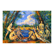 Large Bathers by Paul Cezanne