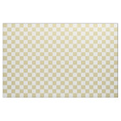 Large, Beige Checkers Pattern Fabric Stof (Yard (91,4 cm))