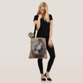 Large Blessed Chickadee tote (special edition) Draagtas (Op model)