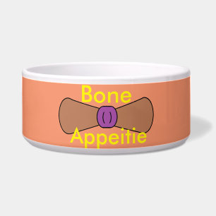 Large Bone Appetite Bowl Voerbakje