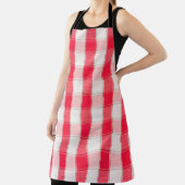 Large Checkered Apron Schort (Insitu)