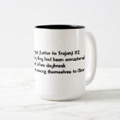 Large Christian Proof of Jesus Mug (Devant droit)