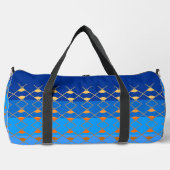 Large Duffel Bag - Diamond Gradient Edge Plunjezak (Voorkant)