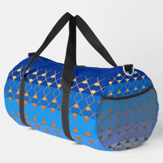 Large Duffel Bag - Diamond Gradient Edge Plunjezak (Rechterhoek)