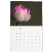 Large Flowers 2026 Calendar Kalender (Feb 2026)