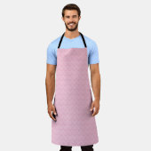 Large Hearts Apron Schort (Gedragen)