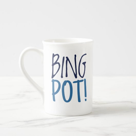 Large Latte Mug - Bing Pot! (Gauche)