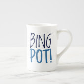 Large Latte Mug - Bing Pot! (Droite)