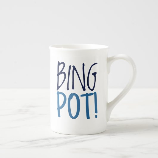 Large Latte Mug - Bing Pot! (Droite)