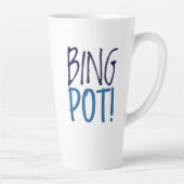 Large Latte Mug - Bing Pot! Mok (Rechts)