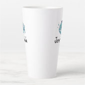 Large Latte Mug - Je m'en fish Mok (Voorkant)