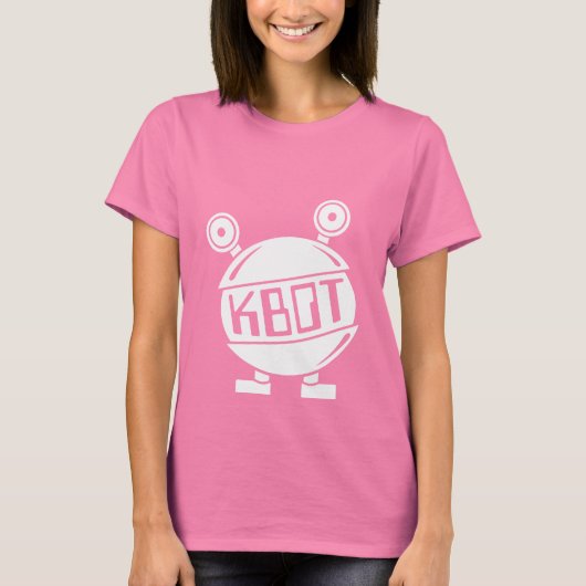 Large logo KBOT sur T-shirt femme (Devant)