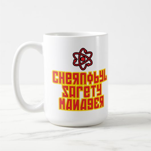 Large Mug - Chernobyl Safety Manager (Gauche)