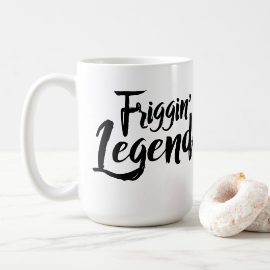 Large Mug - Friggin' Legend (Avec donut)