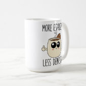Large Mug - More Espresso. Less Depresso. (Devant droit)