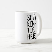 Large Mug - Sofa King Tie Herd (Devant droit)