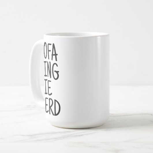 Large Mug - Sofa King Tie Herd (Devant gauche)