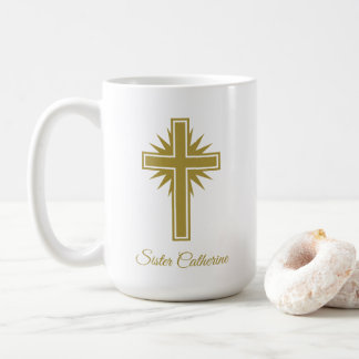 Large Personalized Religious Mug For Teacher  Koffiemok