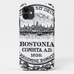LARGE PRINT Boston Seal iPhone 11 Hoesje