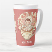 Large Rabbit 17oz Coffee Mug for Work (Angle droit)