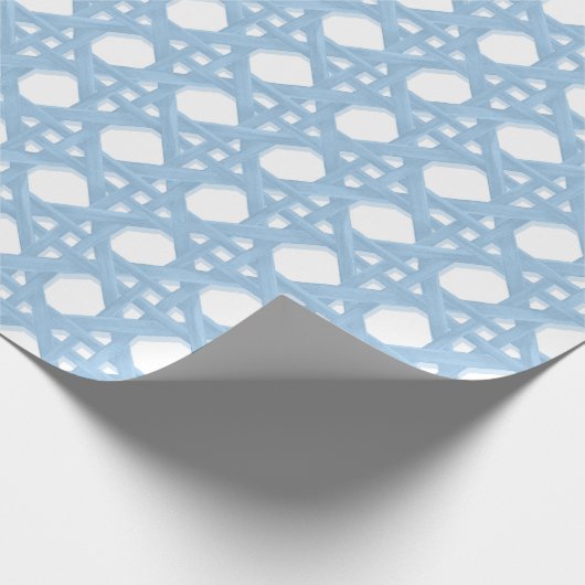 LARGE SALLY CANING IN A1C8E5 AND WHITE CADEAUPAPIER (Hoek)