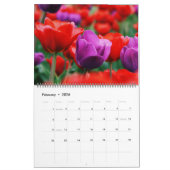 Large Size Tulips Calendar Kalender (Feb 2026)