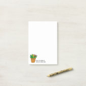 Large Teacher Post-Its with Name Personalization Post-it® Notes (Op bureau)